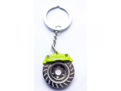 Брелок Тормозной диск с суппортом зеленый от AVG Брелок Тормозной диск с суппортом зеленый