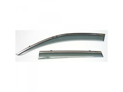 Ветровики Artway Mazda 6 14- SD с металл. хром-молдингом от ARTWAY Ветровики Artway Mazda 6 14- SD с металл. хром-молдингом