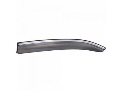 Ветровики SkyLine Chevrolet Cruze SD 08- (with chrome molding)
