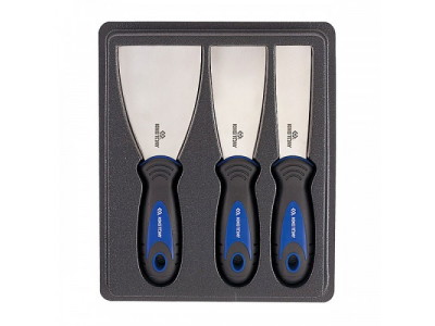 Набор шпателей для кузовных работ, 3 предмета, KING TONY