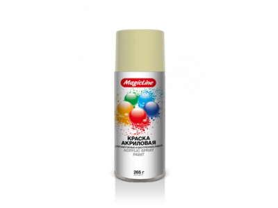 Краска кремово-белая (265г) RAL 9001, 040 MagicLine