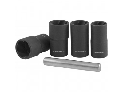 Набор спиральных головок для демонтажа поврежденного крепежа, AN040120 JONNESWAY от JONNESWAY Набор спиральных головок для демонтажа поврежденного крепежа, AN040120 JONNESWAY