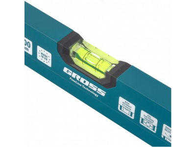 Уровень алюминиевый, 800 мм, 2 глазка, HanD Werker Gross