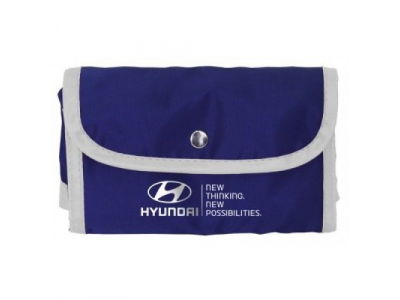 Сумка рюкзак трансформер Hyundai Compact Backpack, Blue, артикул R8480AC025H от MOBIS Сумка рюкзак трансформер Hyundai Compact Backpack, Blue, артикул R8480AC025H