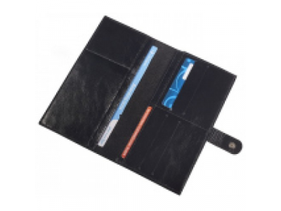 Кожаный тревел кейс Toyota Leather Travel Case, Black, артикул TMSUV03TRV