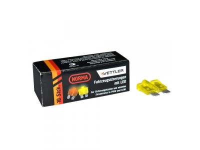 Предохранитель плоский 20А с индикатором VETTLER от VETTLER Предохранитель плоский 20А с индикатором VETTLER