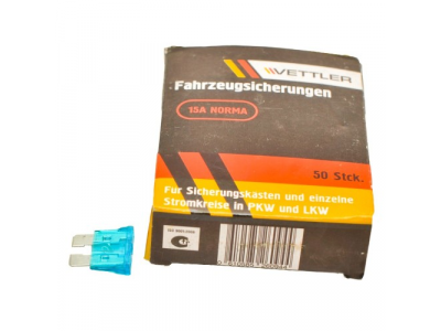 Предохранитель плоский 15А VETTLER от VETTLER Предохранитель плоский 15А VETTLER